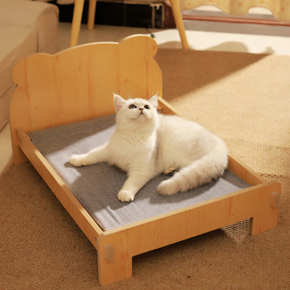 Cat Bed Wooden