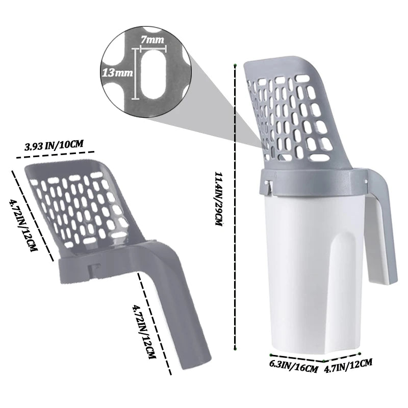 Pet Litter Shovel Scoop with Waste Bags