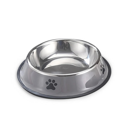 Dog Food And Water Bowl