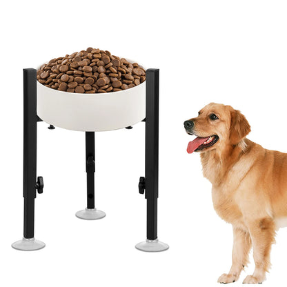 Adjustable Elevated Dog Food Bowls