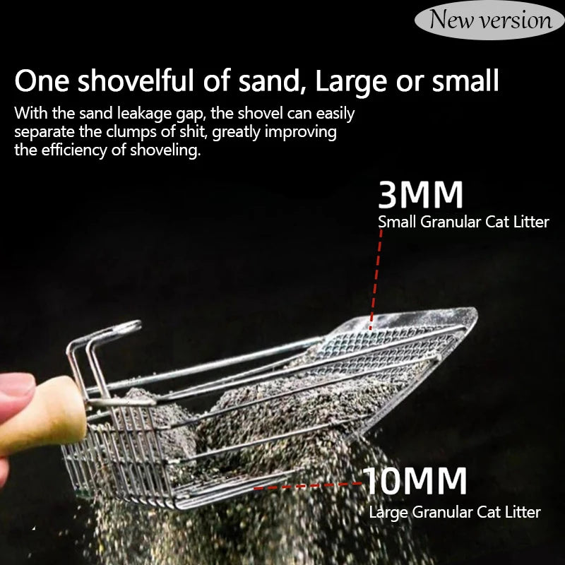 Stainless Steel Cat Litter Shovel