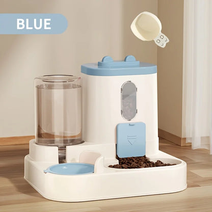 Cat Food And Water Dispenser