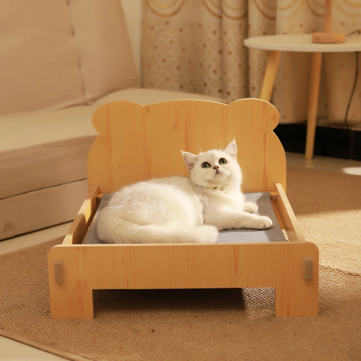 Cat Bed Wooden