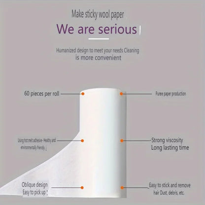 Extra-Sticky Lint Roller for Pet Hair