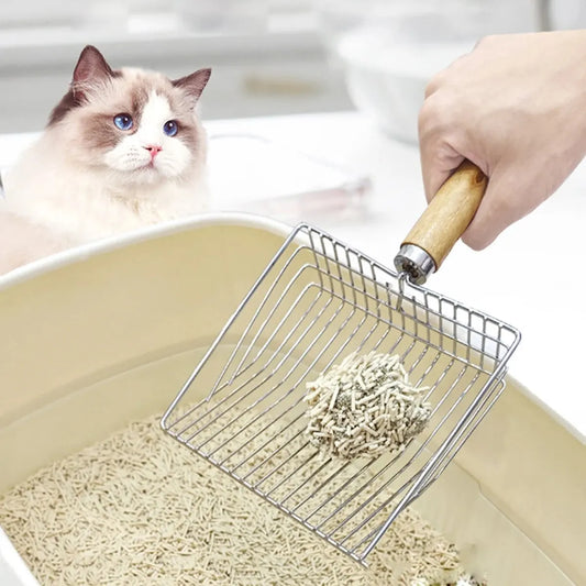Stainless Steel Cat Litter Shovel