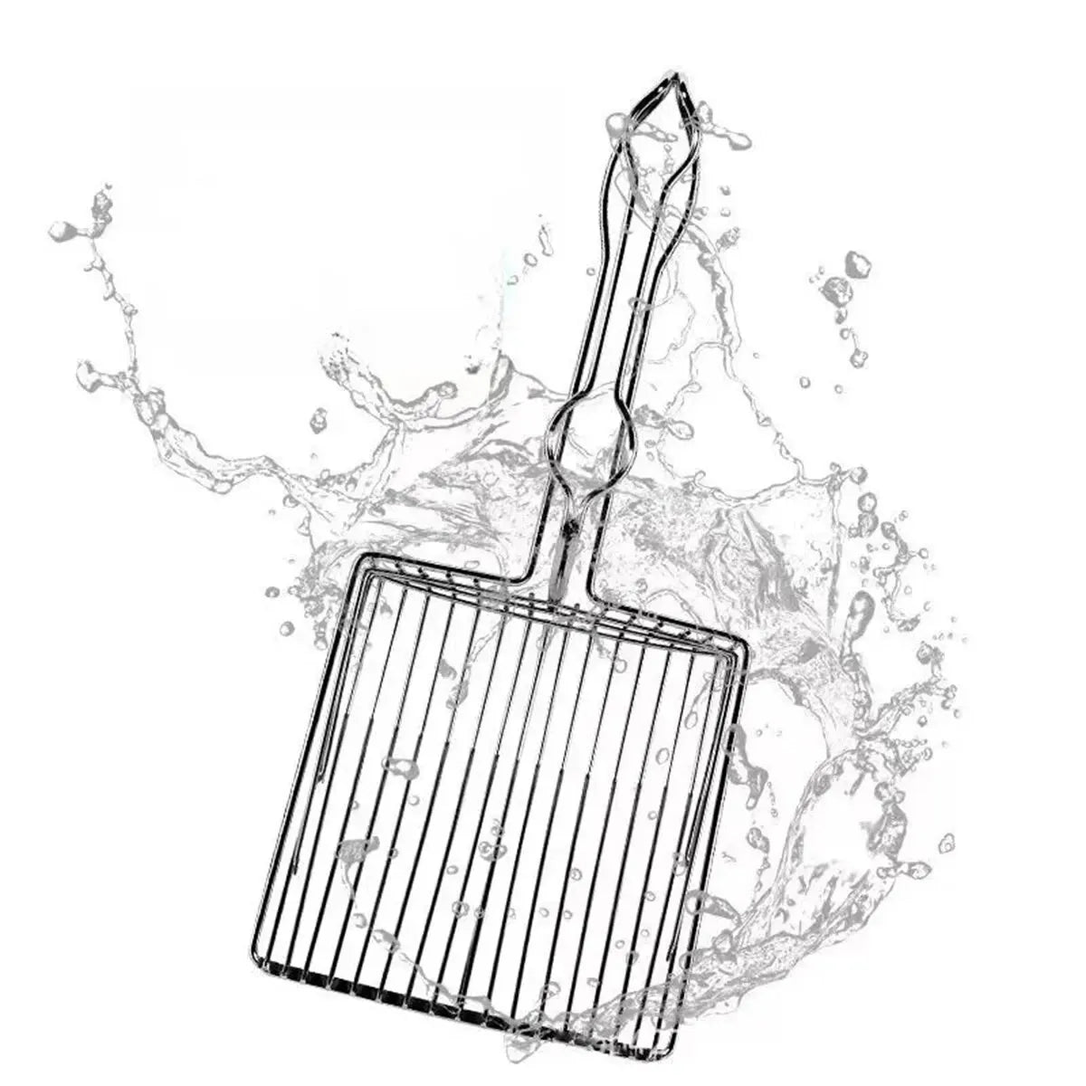 Stainless Steel Cat Litter Shovel