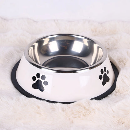 Dog Food And Water Bowl