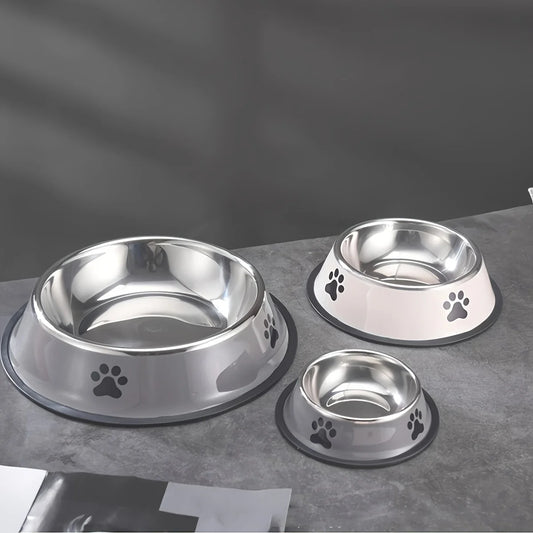 Dog Food And Water Bowl