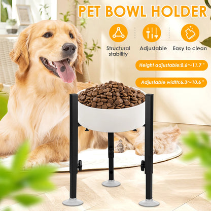 Adjustable Elevated Dog Food Bowls